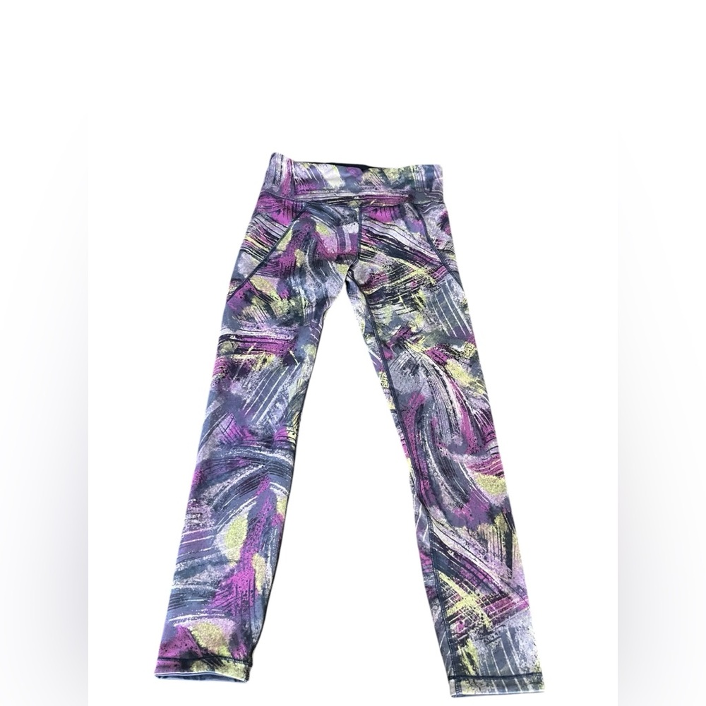 Athleta Girl X Simone Biles Purple Leggings Size XL Extra Large 14 - Picture 2 of 8